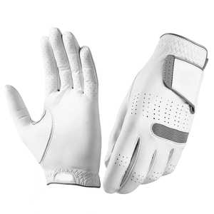 2024 Logo personnalisé de haute qualité en cuir de qualité supérieure broderie/logo gel gants de gymnastique à tous les doigts pour des gants de golf à adhérence améliorée - Product Image 6