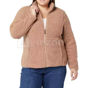 แจ็กเก็ตขนแกะสำหรับผู้ใหญ่สำหรับผู้หญิงเสื้อผ้าให้ความอบอุ่นสำหรับฤดูหนาวทำจากโรงงาน - Product Image 2