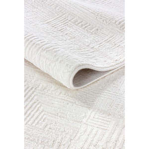 Zenta ZN008 Ensemble de tapis élégant en peluche crème Tapis sans poussière fabriqué à la machine - Product Image 3