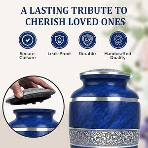 Mayorista Urna para Cenizas Adulto Hombre y Mujer-Urna de Mármol para Cenizas para Mujeres y Hombres-Urnas de Cremación Artesanales para Adultos - Product Image 3