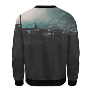 Sudadera Casual de Manga Larga para Hombre, Mezcla de Algodón, Color Sólido, Estampado por Sublimación, Ropa de Invierno, Sudadera de Alta Calidad - Product Image 2