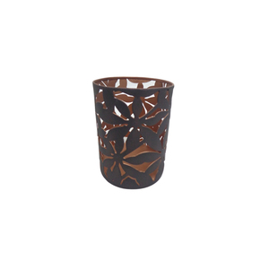 Wedding Decorative <b>Set</b> <b>of</b> 2 Metal Round Votive Black Color Candle Holder For Festival Decoration Handmade - Product Image 2