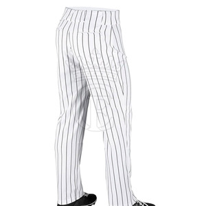 Uniformes de sport personnalisés, pantalons de baseball, softball, coupe décontractée, pantalons de baseball sublimés à fines rayures - Product Image 2