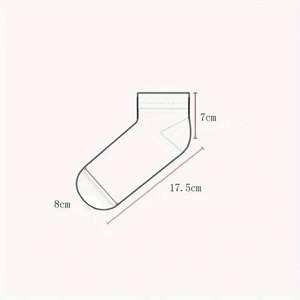 Unisex High Quality Short Ankle Socks Feature Solid Color Breathable Athletic Socks Daily Casual Sports - Product Image 3