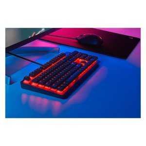 Teclado para computadora K60 Pro Red Light con cable negro CH 910D029 IT - Product Image 4