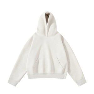 MAQVOB Sweat à capuche ample et épais de haute qualité, 450 g, poids lourd, taille européenne et américaine, coupe ajustée, pour hommes et femmes - Product Image 2