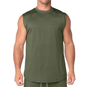 Camiseta sin Mangas Personalizada al por Mayor, Ropa Deportiva Moderna para Gimnasio, Fabricante OEM, Camiseta Deportiva Lisa de Alta Calidad - Product Image 1