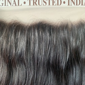 Pelucas de encaje Frontal HD de cutícula virgen 100% de alta calidad, extensiones de cabello humano vietnamita recto de la India en paquetes - Product Image 1