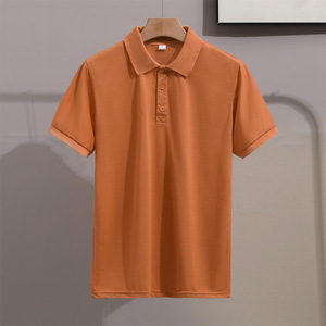 Camiseta Polo de Manga Corta para Hombre, Color Sólido, Verano, Diseño Personalizado con Logotipo Bordado e Impreso, Especializada en Shopee, OEM - Product Image 4