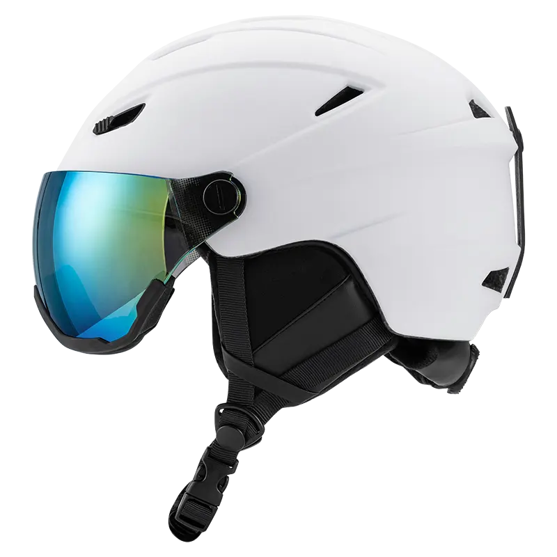 レンズスキーボードヘルメットを備えた若者の大人のスノーヘルメットデュアルスポーツ用のCE認定スキーヘルメットヘッド保護