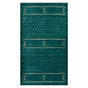 <b>RUGS</b> DEPOT LXDP-0985 Wholesale Black Charcoal Modern Vintage Digital Printed Machine Washable Chenille Area <b>Rug</b> <b>Non</b> <b>Slip</b> - Product Image 1