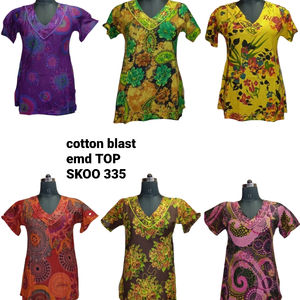 Vestido Midi/Maxi Boho de Verano para Mujer, Muy Popular, Cómodo, 100% Algodón, Cuello en V, Encaje, Botones, Cremallera, Decoración con Borlas, Talla Única - Product Image 2