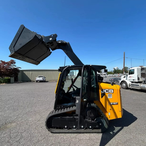 Pala cargadora compacta sobre orugas JCB 215T, cargador sobre orugas aprobado por la CE EPA con accesorio de pala cargadora frontal - Product Image 1