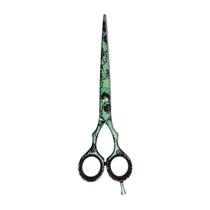 Tijeras de corte de pelo de alta calidad, tijeras de corte de pelo de peluquero de acero metálico con cuchillas rectas afiladas, tijeras de peluquería de 6,0" - Product Image 4