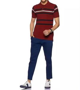 Personnaliser la saison d'été à manches courtes pour hommes Top Polo pour hommes Chemise en polyester et coton T-shirts Polo pour hommes unis avec logo - Product Image 6