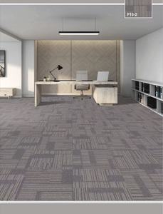 Facile à installer <span class=keywords><strong>Tapis</strong></span> de sol de luxe pour bureaux Carreau de moquette commercial <span class=keywords><strong>carré</strong></span> de haute qualité 50x50 en stock - Product Image 3