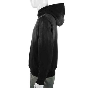 Sweat à capuche épais délavé à l'acide 100% coton polaire à capuche en gros en vrac - Product Image 2