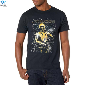 Camiseta extragrande de algodón de calidad de primera clase para hombre, logotipo personalizado, estampado liso, patrón sólido, logotipo personalizable - Product Image 4