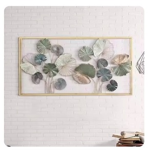 Art mural abstrait en métal | Design attrayant rond en forme d'arts muraux multi-designs | Prix d'usine disponible en bas quantité minimale de commande - Product Image 2