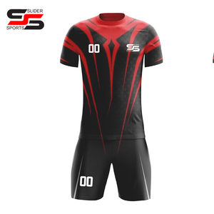 Camiseta de fútbol personalizada de poliéster transpirable, camiseta de fútbol con logotipo impreso para adultos a precio barato al por mayor - Product Image 5