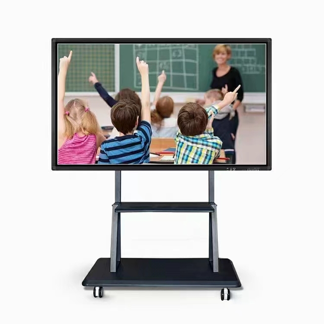 86-Inch UHD 4K LCD All-in-One Interactive Screen Panel Projector School Meeting Smart TV Board Interactive Whiteboard