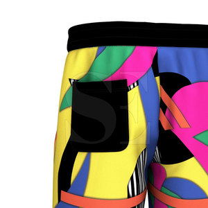 กางเกงขาสั้นผ้าโพลีเอสเตอร์แบบไม่ทอขนาดใหญ่พิเศษสำหรับผู้ชายกางเกงขาสั้นระบายอากาศได้ดีแบบลำลองสำหรับฤดูร้อน100% - Product Image 6