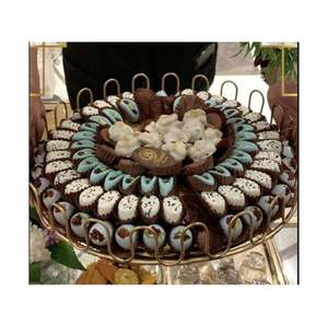 Fabricant de plateau de service en métal Plateau de service décoratif fini en laiton antique Plateau à chocolat en métal de qualité supérieure - Product Image 6