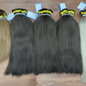 Extensiones de Cabello Natural Vietnamita al Por Mayor, Trama Doble a Máquina, Todos los Colores Disponibles, Piezas de 100g, Longitudes Largas - Product Image 2