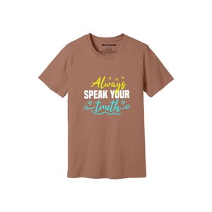 Thèmes de gentillesse imprimer 100% t-shirt en tissu de coton 160-180 à lourd GSM 12 couleurs disponibles Personnalisé votre propre conception et placement - Product Image 4