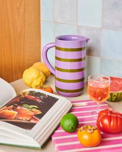 High Quality Eco-Friendly Resin Jug with Handle for Beverage Serving Durable Body Modern Design BPA Free Daily Use - Product Image 2