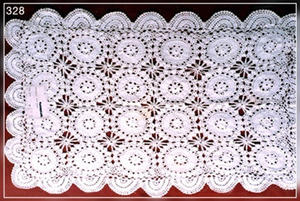 Manteles individuales ovalados redondos de algodón tradicionales hechos a mano en blanco y colores personalizados, tamaños para el hogar, Hotel, restaurante, fiestas de boda - Product Image 5