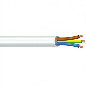 Cable Eléctrico de Tres Núcleos H05VV-F 3x1.5 mm² Blanco PP0365 10m Cables de Alimentación - Product Image 2