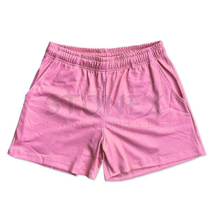 Wholesale Custom Logo Mesh Shorts Sublimation <b>Print</b> Trendy Mesh <b>Material</b> Elastic Waist Men Mesh Shorts - Product Image 4