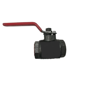 Cast Iron Ball <b>Valve</b> Screwed Female BSP Ends <b>Body</b> Test Pressure 500 Psig 3-Inch Lever Operated High Quality - Product Image 2