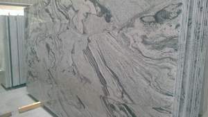 Surface polie par dalle blanche de granit de conception moderne de Viscon - Product Image 5