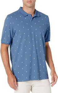 เสื้อโปโลสำหรับผู้ชายดีไซน์โลโก้ระบายอากาศได้ดีปักลายสีพื้นขนาดพิเศษ - Product Image 2