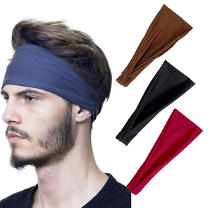 Custom Made Gym Wear <b>Headbands</b> 2025 Wholesale Customized Sports Running Sweatband Fitness <b>Headband</b> with Customize Logo - Product Image 1