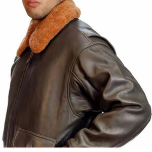 Nouvelle arrivée de vestes en cuir pour hommes imperméables à l'eau vestes pour hommes durables fabrication de matériaux souples veste antibactérienne pour homme - Product Image 5