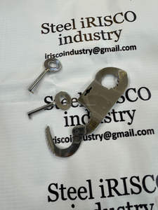 Menottes en acier robustes pour pouces et orteils, manilles en métal massif, logo personnalisé, jouets sexuels BDSM coquins, entraves de bondage pour adultes, étanches - Product Image 2