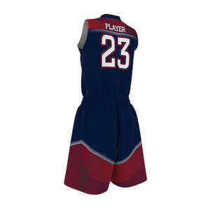 GANTS à séchage rapide pour jeunes adultes Costumes de basket-ball de ville Uniformes de basket-ball Différents styles de costumes de basket-ball peuvent être personnalisés - Product Image 4