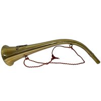 Classic Handmade Brass Bugle Horn With Professional Craftsmanship Perfect For Scouts Cultural Gatherings And Music Lovers