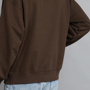 Plus Size Men's Rhinestone Hoodies for Outdoor Wear Cotton Heavyweight Pullover Rhinestone Hoodie With <b>Thick</b> <b>Fleece</b> - Product Image 4