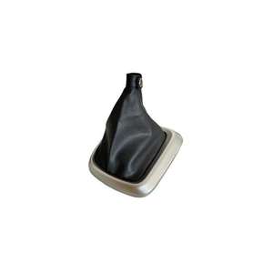 Black (Gray Lower Frame) Gear Shift Boot for Fiat Egea <b>Interior</b> <b>Accessories</b> - Product Image 1