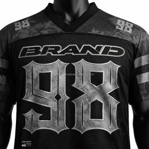 Nouvel uniforme de football américain de style tendance, personnalisé et à séchage rapide, qualité unique, vente en gros de vêtements de football, maillots personnalisés - Product Image 2