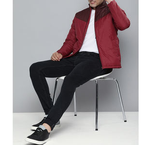 Vente en gros Nouveau design élégant Offre Spéciale veste d'automne de haute qualité Bomber personnalisée pour hommes Veste softshell imperméable en duvet de ski uni - Product Image 6