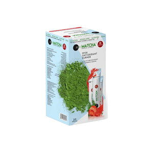 Thé matcha à la fraise de qualité supérieure, instantané, 20 sachets, boisson à base de plantes, boîte en vrac, goût naturel, plaisir quotidien, utilisation en Turquie - Product Image 4