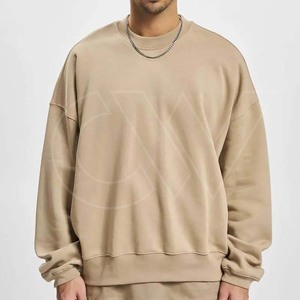 Wholesale Men's Winter <b>Sweatshirts</b> Solid Pattern Polyester/Cotton Regular Fit Custom Logo & Design - Product Image 6