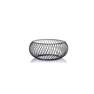 Soporte de cesta de frutas y verduras de almacenamiento de estilo precioso para cocina uso diario hecho a mano alambre decorativo Metal cesta de frutas uso - Product Image 6
