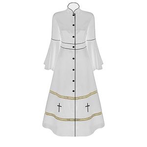 Acheter OEM ODM de haute qualité Conception de logo personnalisé Robe liturgique avec couture professionnelle à bas prix - Product Image 2