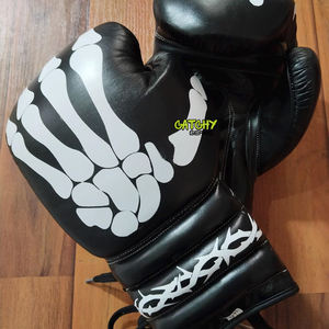 ถุงมือชกมวยสไตล์เม็กซิกัน OEM หนังแท้ สำหรับการฝึกซ้อมและการต่อสู้ระดับมืออาชีพ - Product Image 4